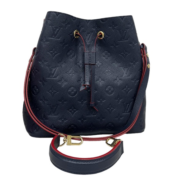 Louis Vuitton Neo Noe Bucket Shoulder Bag Empreinte Marine - Picture 15 of 16